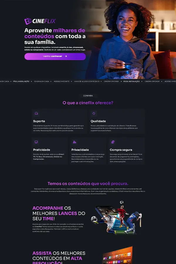 Criação de sites